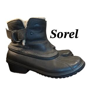 Sorel Leather Boot  size 8